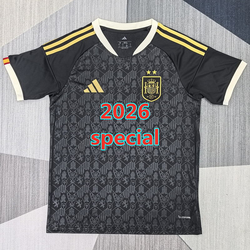 Spain Special Fans Version Jersey S-4XL