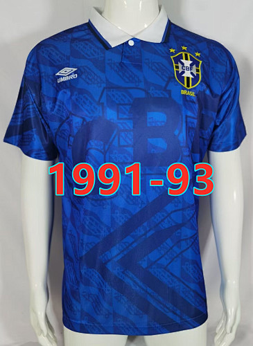 Brazil Away Retro Jersey S-2XL