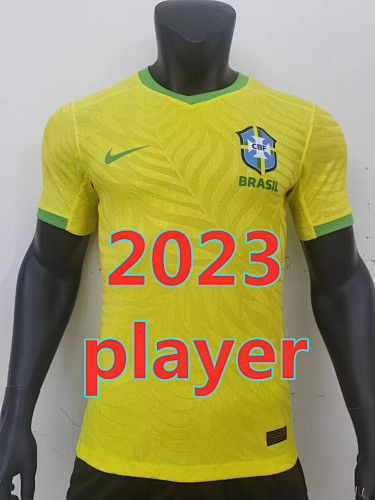 Brazil Player Version Home Jersey S-2XL