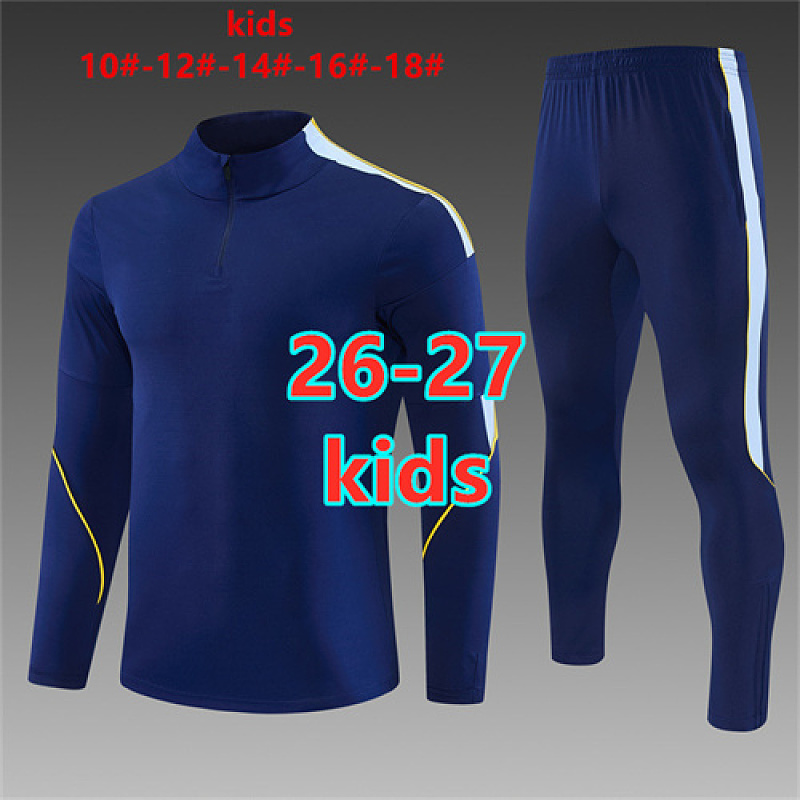 26-27 Tottenham Kids Long Sleeve Tracksuit 10 -18