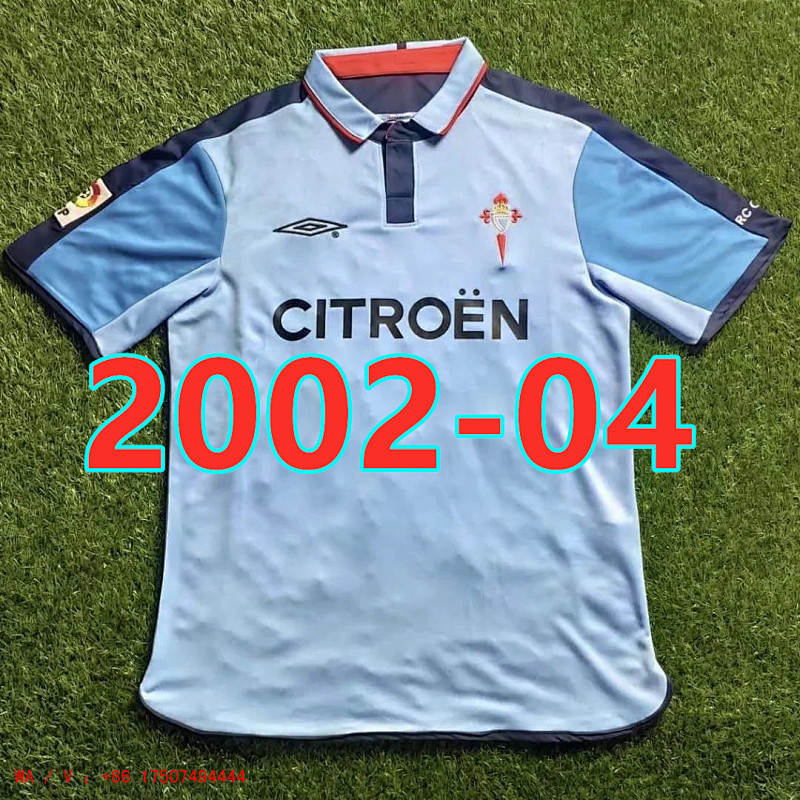 RC Celta Retro TopThai Quality Home Jersey S-2XL