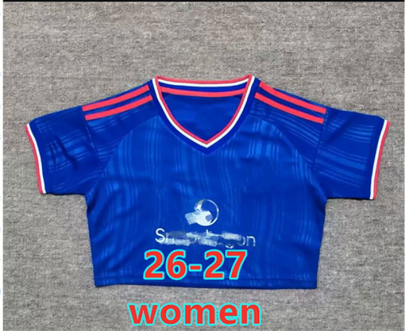 26-27 Manchester United Away Women Short Jersey S-2XL
