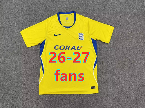 26-27 Birmingham City Away Fans Version Jersey S-4XL