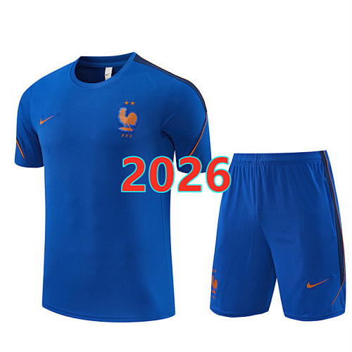 France Short Sleeve Tracksuit S-2XL