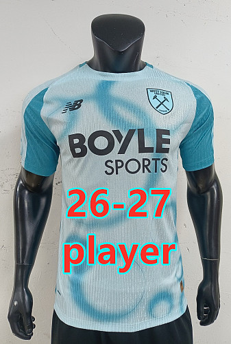 26-27 West Ham United Third Player Version Jersey S-2XL