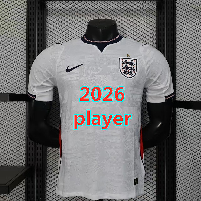 England Home Player 32 Teams Jersey S-4XL 32