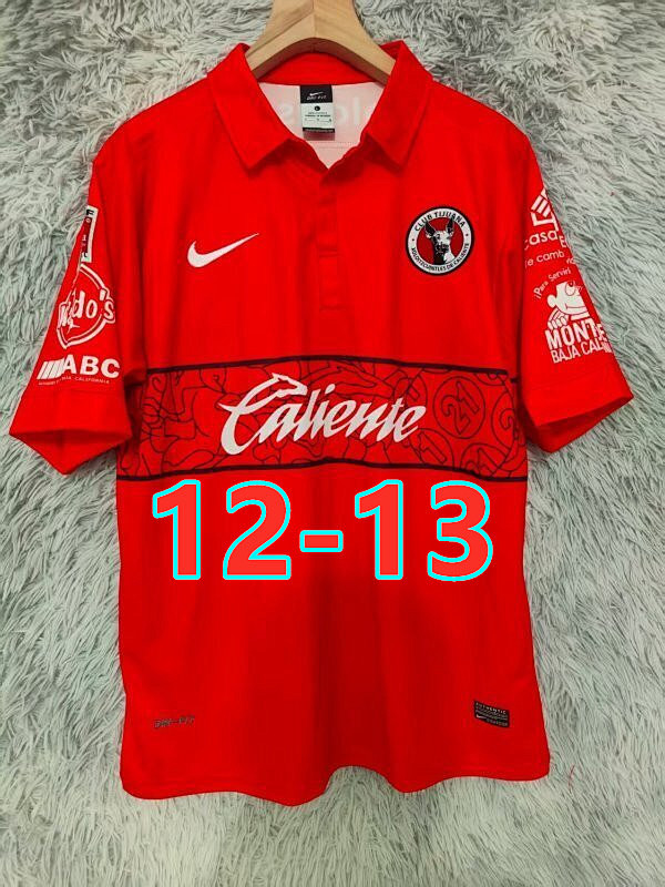 12-13 Tijuana Home Retro Jersey S-2XL
