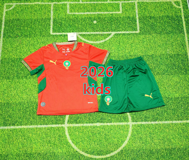 Morocco Home Kids 16 Teams Kit 16 -28 16