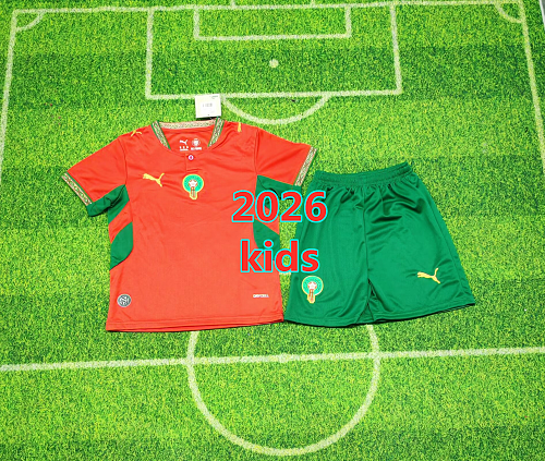Morocco Home Kids 16 Teams Kit 16 -28 16