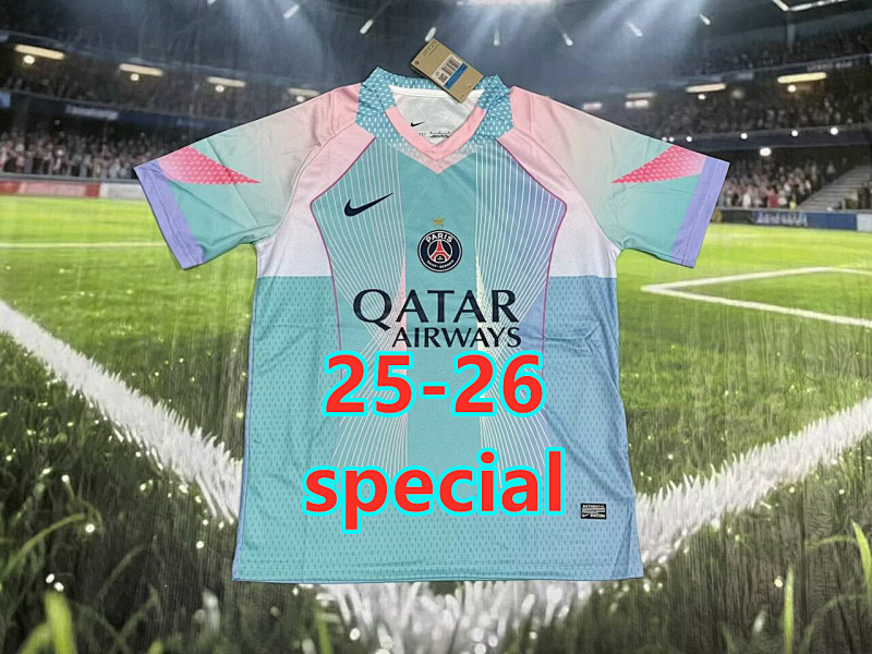 Balenciaga 25-26 Paris Psg Special Fans Version Jersey S-2XL