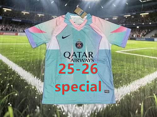 Balenciaga 25-26 Paris Psg Special Fans Version Jersey S-2XL