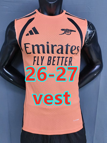 26-27 Arsenal Training Player Version Vest Jersey S-3XL