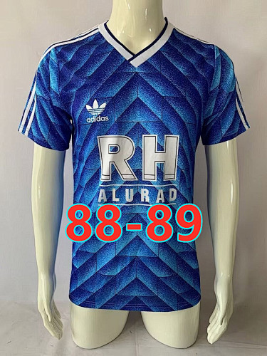 88-89 Schalke Home Retro Jersey S-2XL