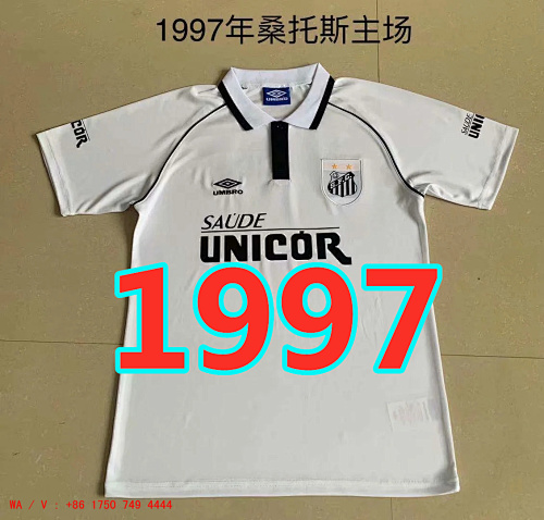 Santos Retro Home Jersey S-2XL