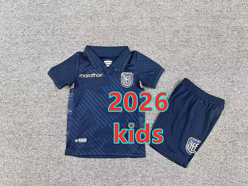 Ecuador Away Kids Jersey+shorts Kit 16 -28