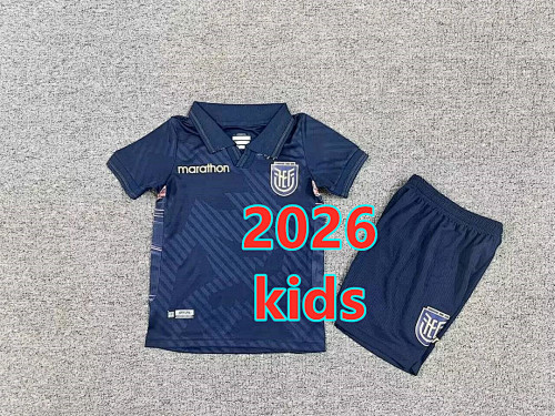 Ecuador Away Kids Jersey+shorts Kit 16 -28