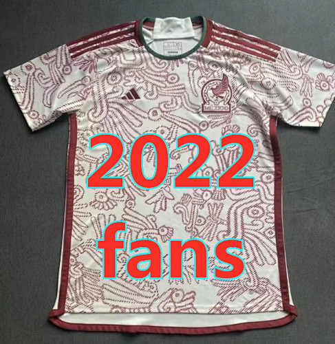 Mexico Fans Version Away Jersey S-4XL