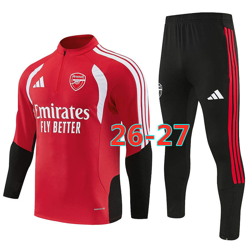 26-27 Arsenal Long Sleeve Tracksuit S-2XL