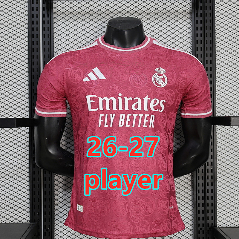 26-27 Real Madrid Special Player Version Jersey S-2XL