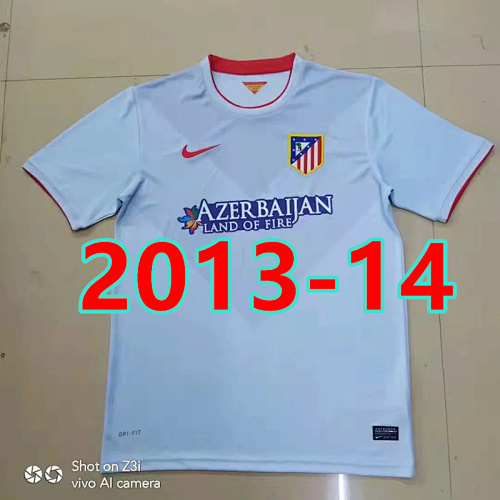 Atletico Madrid Retro TopThai Quality Away Jersey S-2XL