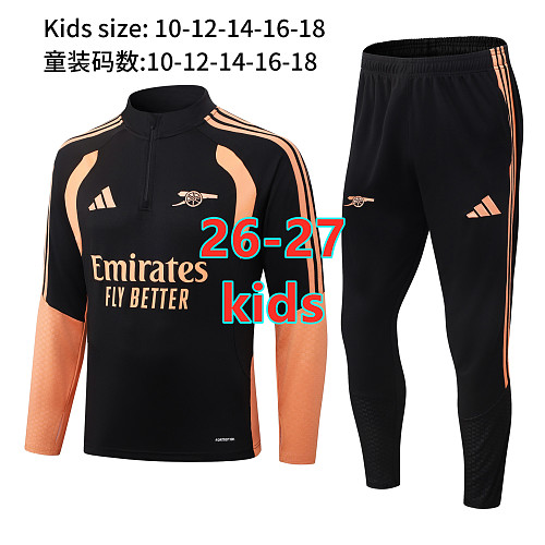 26-27 Arsenal Kids Long Sleeve Tracksuit 10- 18