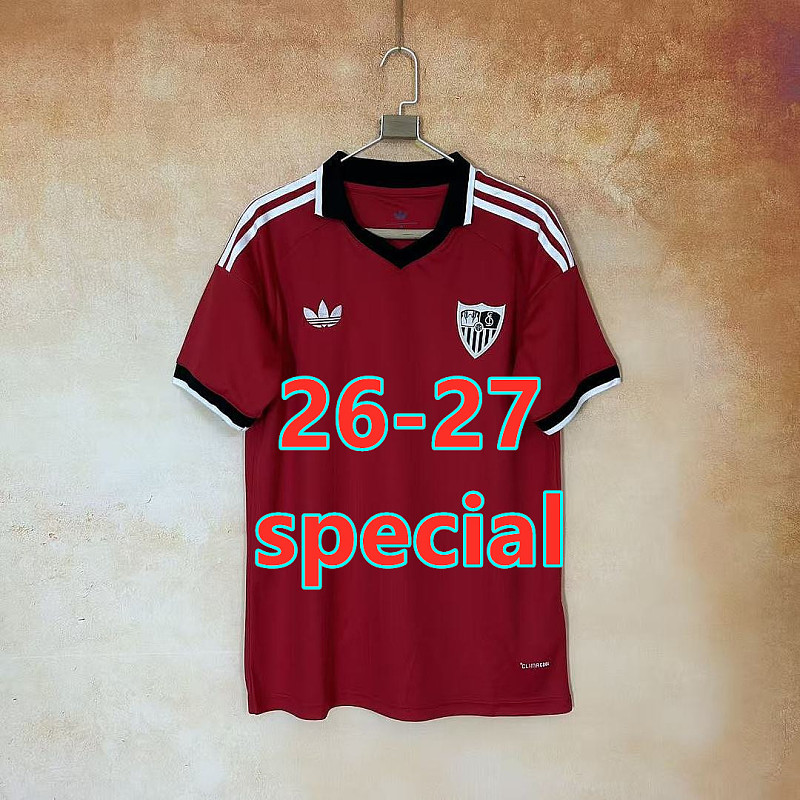 26-27 Sevilla Special Fans Version Jersey S-4XL