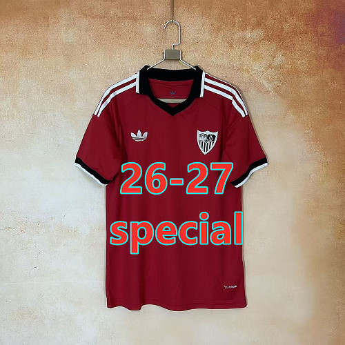 26-27 Sevilla Special Fans Version Jersey S-4XL