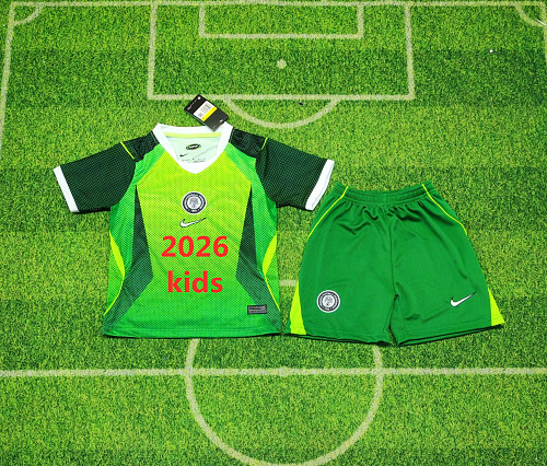 Nigeria Away Kids Jersey+shorts Kit 16 -28