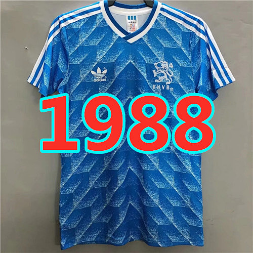 Netherlands Retro TopThai Quality Away Jersey S-2XL