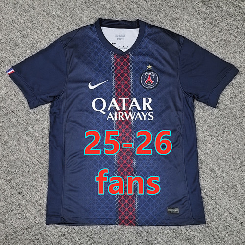 Balenciaga 25-26 Paris Psg Home Fans Version Jersey S-4XL