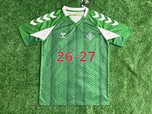 26-27 Real Betis Training Fans Version Jersey S-4XL