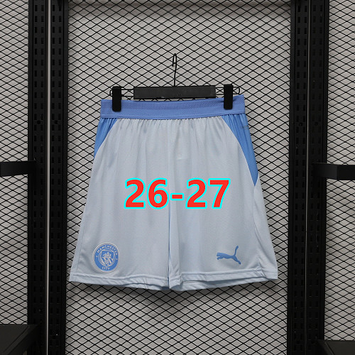 26-27 Manchester City Home Player Version Shorts S-2XL