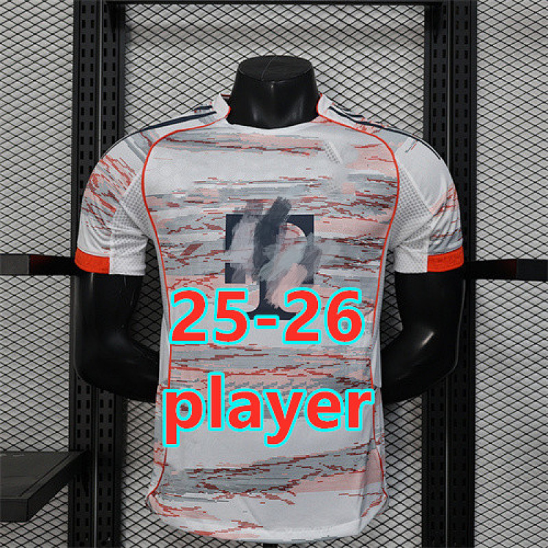 Bundesliga & Ucl 25-26 Bayern Away Player Version Jersey S-2XL