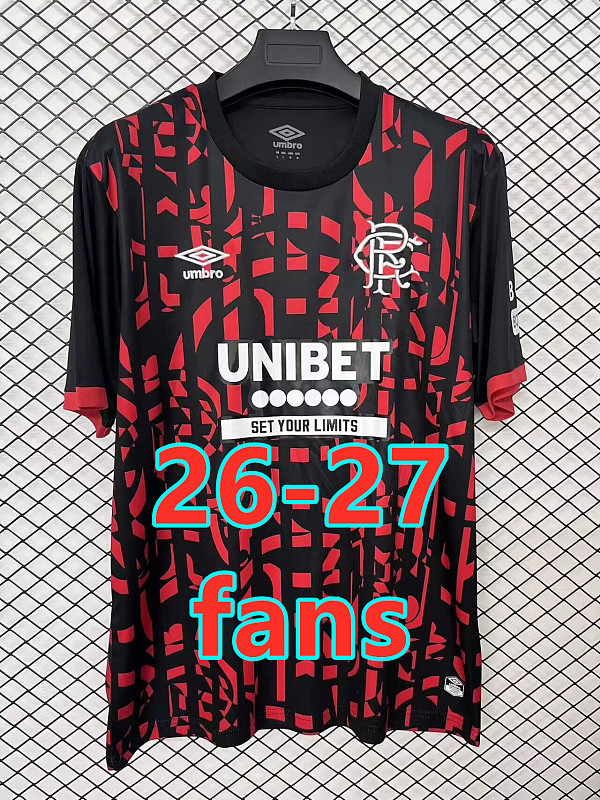 26-27 Rangers Third Fans Version Jersey S-4XL