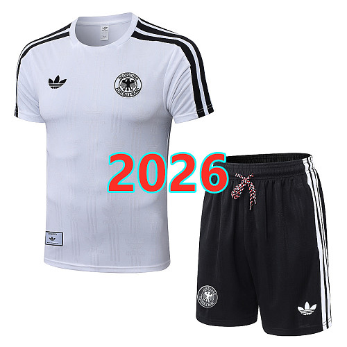 Germany Player Short Sleeve+shorts Kit S-4XL