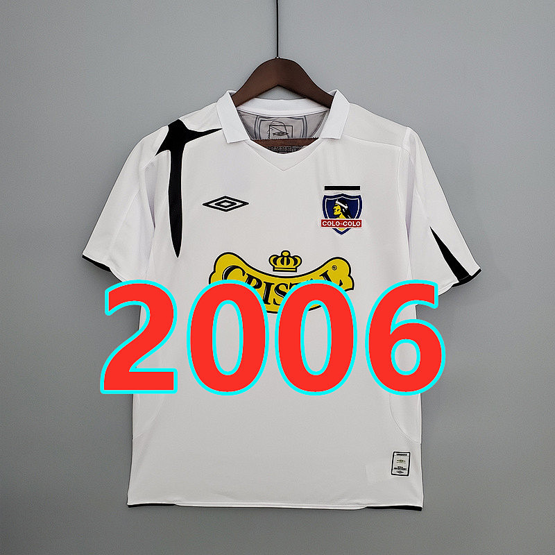 Colo-Colo Retro TopThai Quality Home Jersey S-2XL
