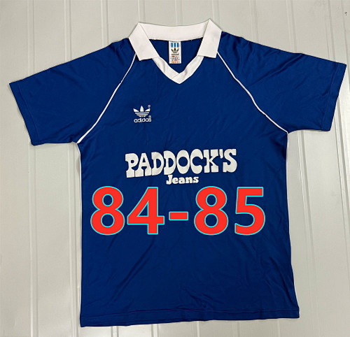 84-85 Schalke Home Retro Jersey S-2XL