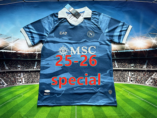 25-26 Napoli Special Fans Version Jersey S-2XL