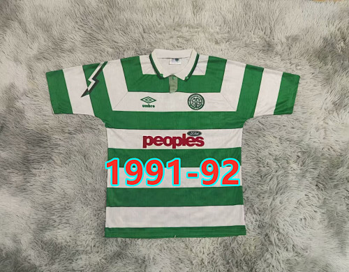 Celtic Home Retro Jersey S-2XL