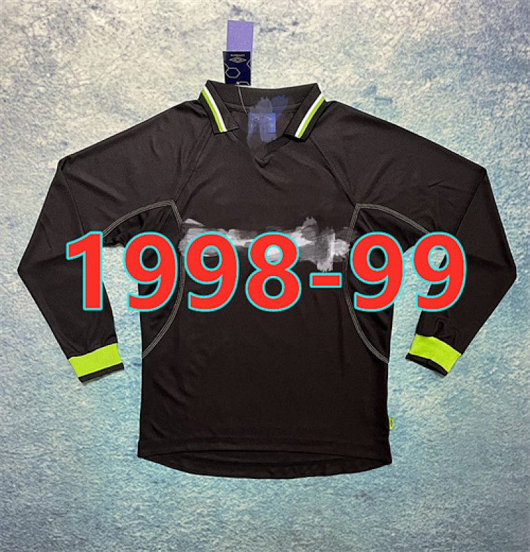 Manchester United Away Retro Long Jersey S-2XL