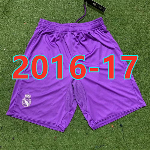 Real Madrid Retro S-Xxl Away Shorts