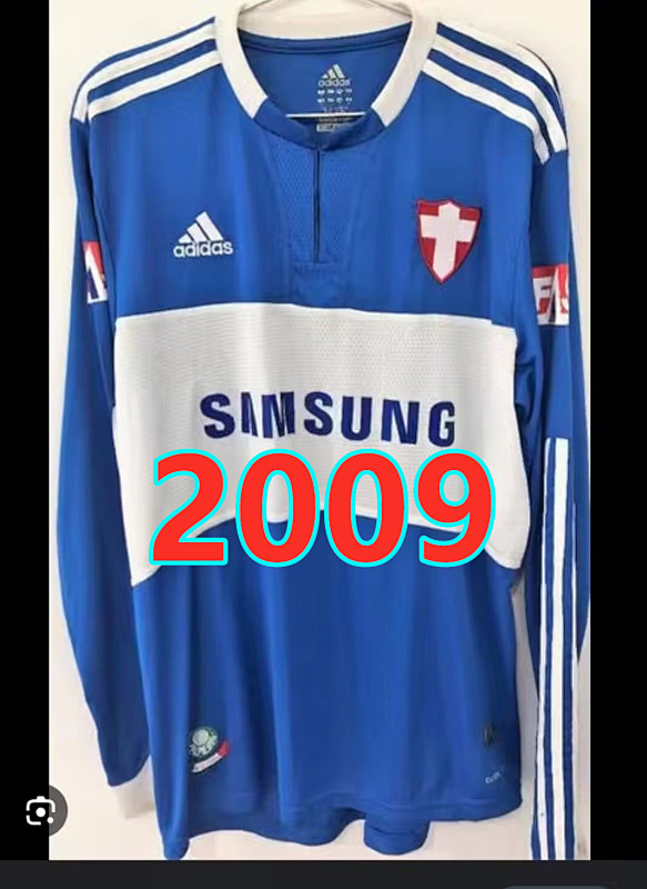 Palmeiras Fans Version Retro Long Sleeve Jersey S-2XL