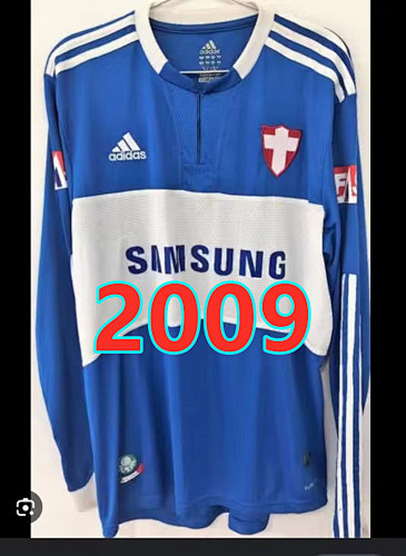 Palmeiras Fans Version Retro Long Sleeve Jersey S-2XL