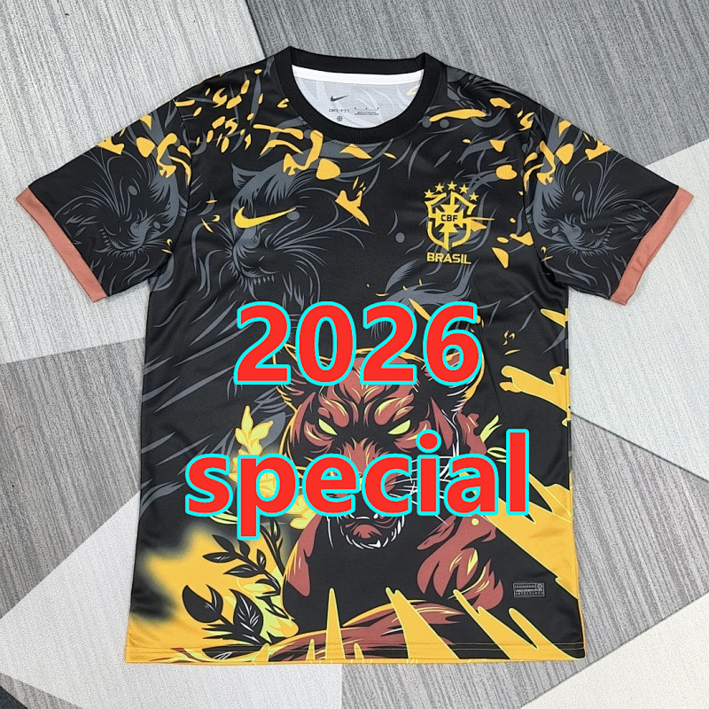 Brazil Special Fans Version Jersey S-2XL