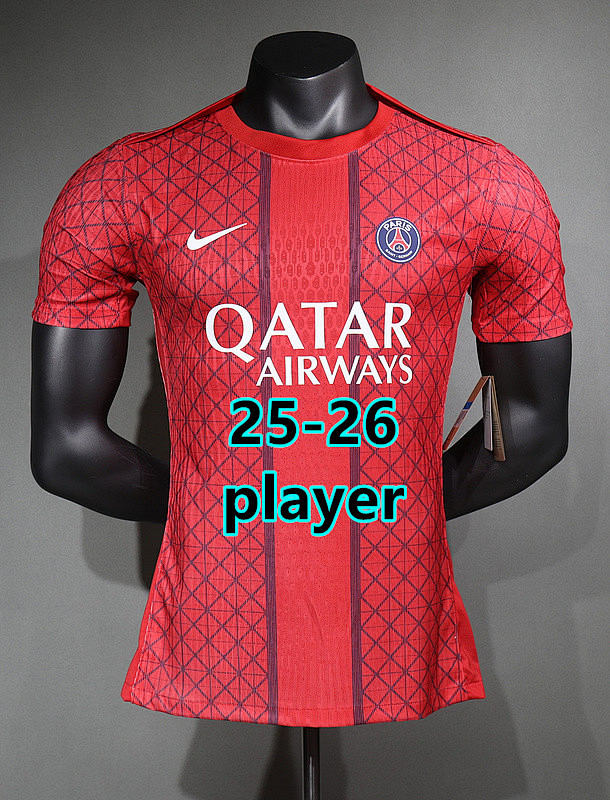 Balenciaga 25-26 Paris Psg Special Player Version Jersey S-2XL