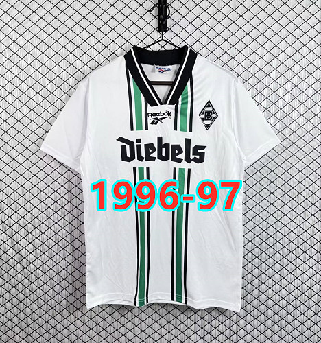 Monchengladbach Home Retro Fans Version Jersey S-2XL