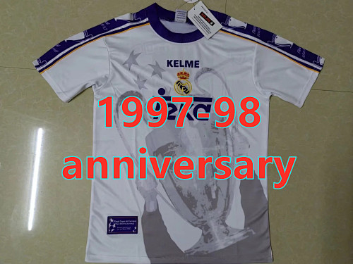 Real Madrid Retro Anniversary Jersey S-2XL