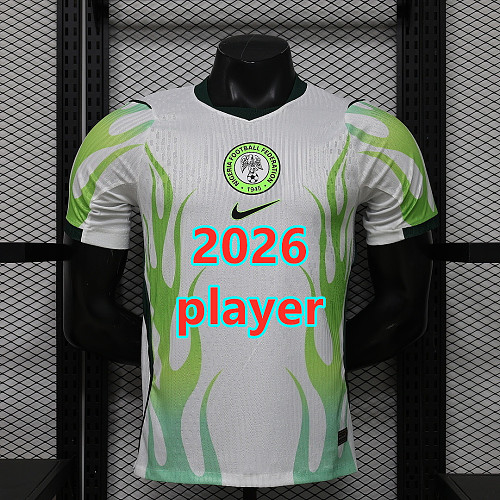 Nigeria Away Player Version Jersey S-2XL