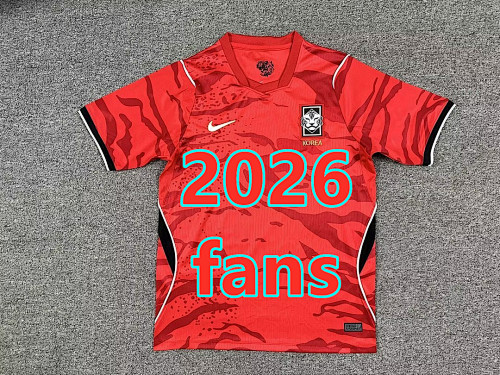 Korea Home Fans Version Jersey S-4XL