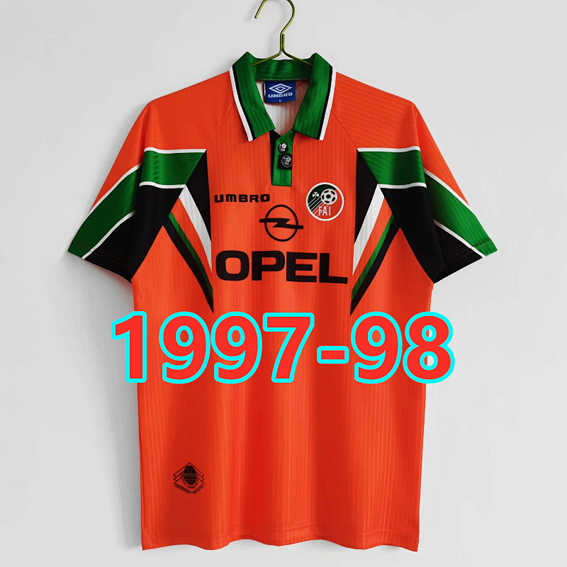 Ireland Retro TopThai Quality Away Jersey S-2XL